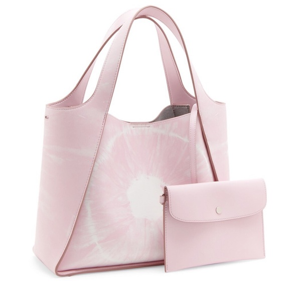 Stella McCartney Tie Dye Logo Tote Bag- Pink - Picture 4 of 14
